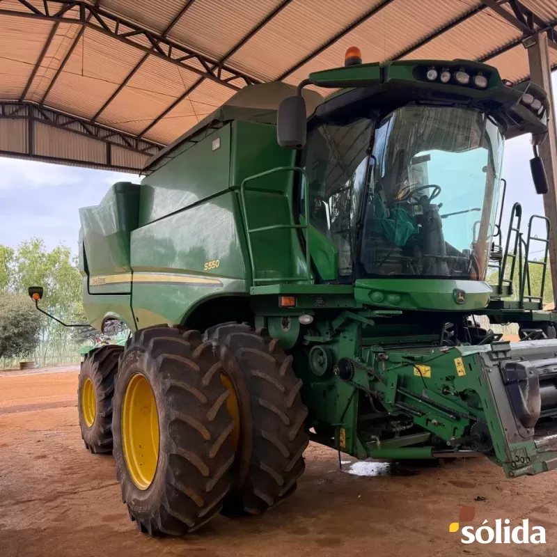 Colheitadeira John Deere S550 Ano 2019