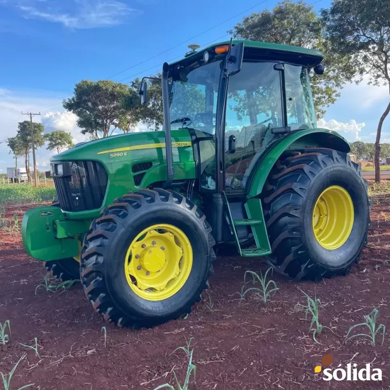 Trator John Deere 5090e Ano 2019
