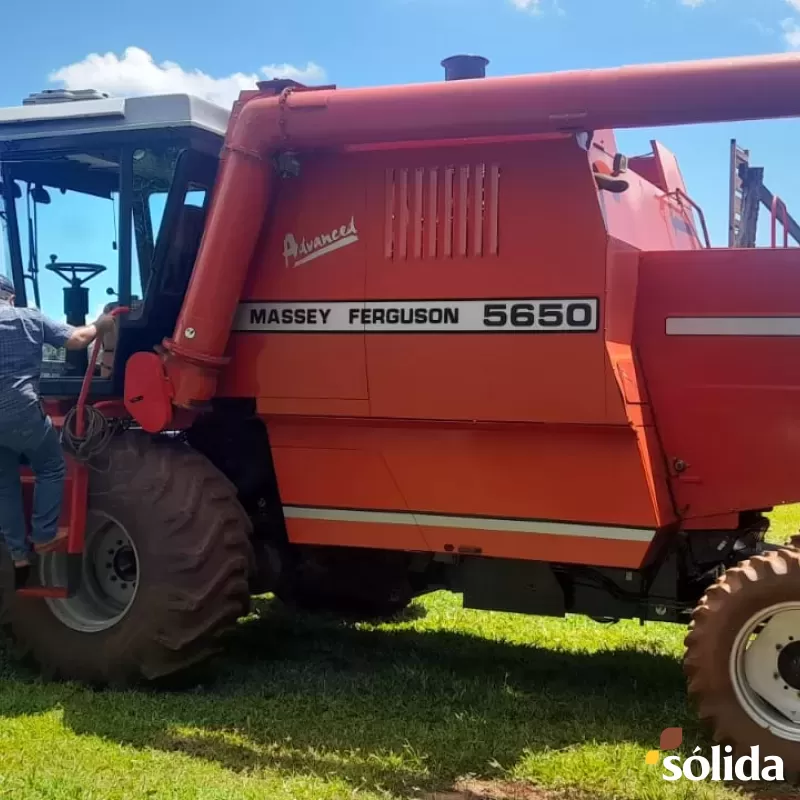 Colheitadeira Massey Ferguson 5650 Ano 2007 C/prazo