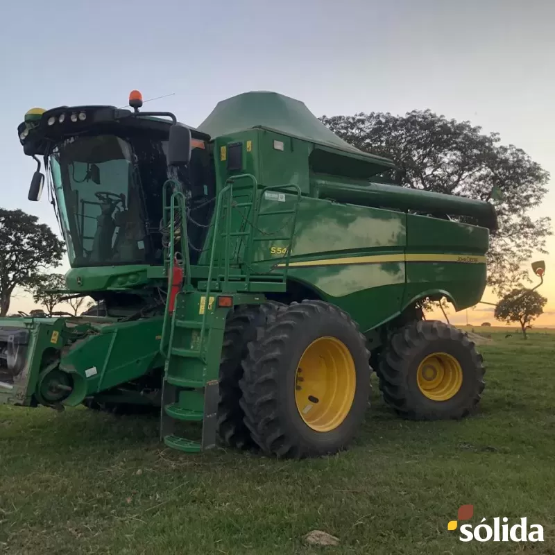 Colheitadeira John Deere S540 Ano 2016
