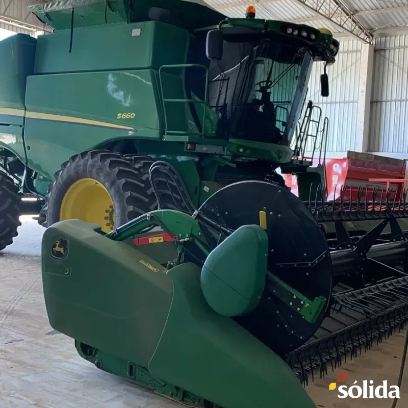 Colheitadeira John Deere S660 Ano 2018