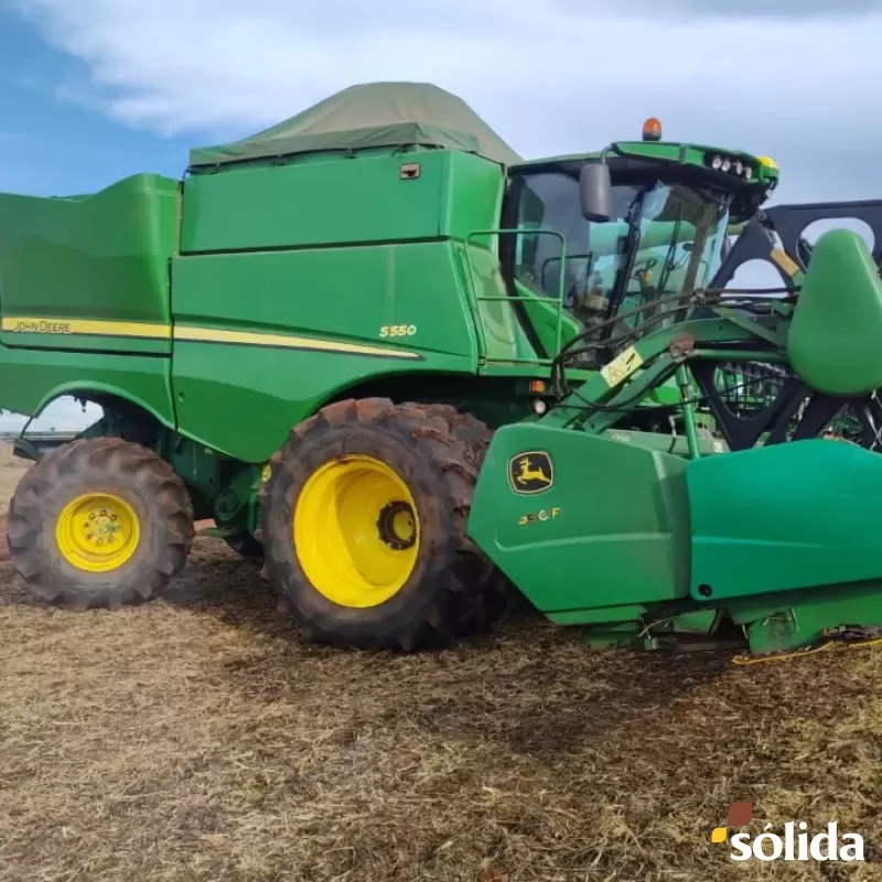 Colheitadeira John Deere S550 4x4 Ano 2018