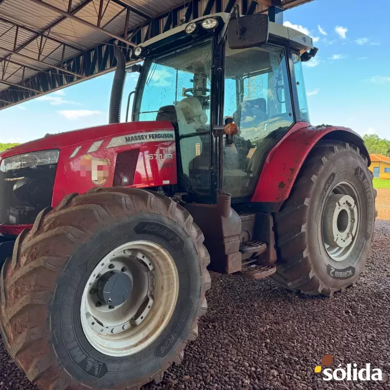 Trator Massey Ferguson 6714R Ano 2021