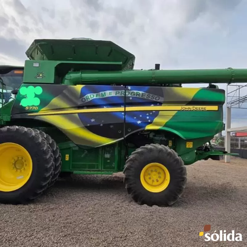 Colheitadeira John Deere S770 Ano 2023 C/prazo