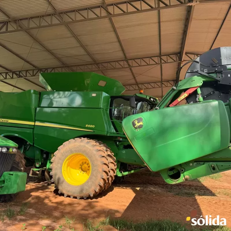 Colheitadeira John Deere S680 Ano 2016