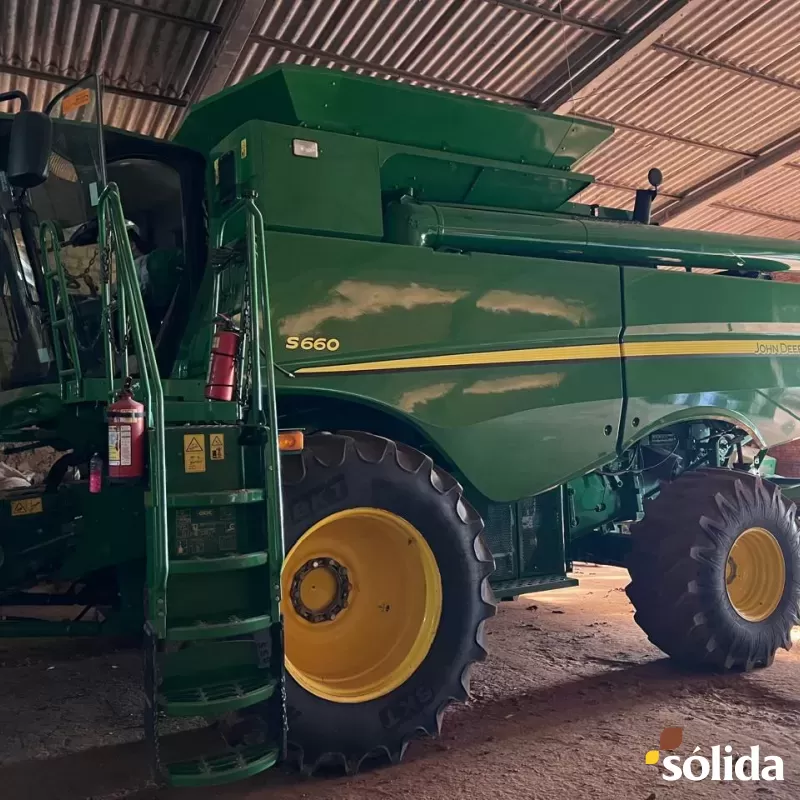 Colheitadeira John Deere S660 Ano 2019