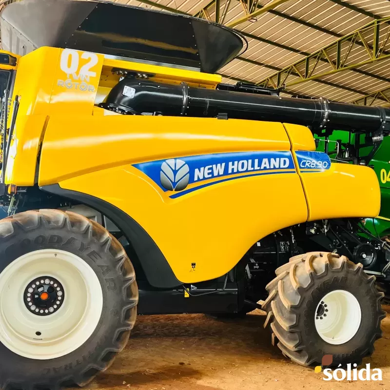 Colheitadeira New Holland CR 8.90 ano 2022